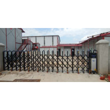 Hot Sale Automatic Retractable Trelliis Door Aluminum Gate for School, Factory